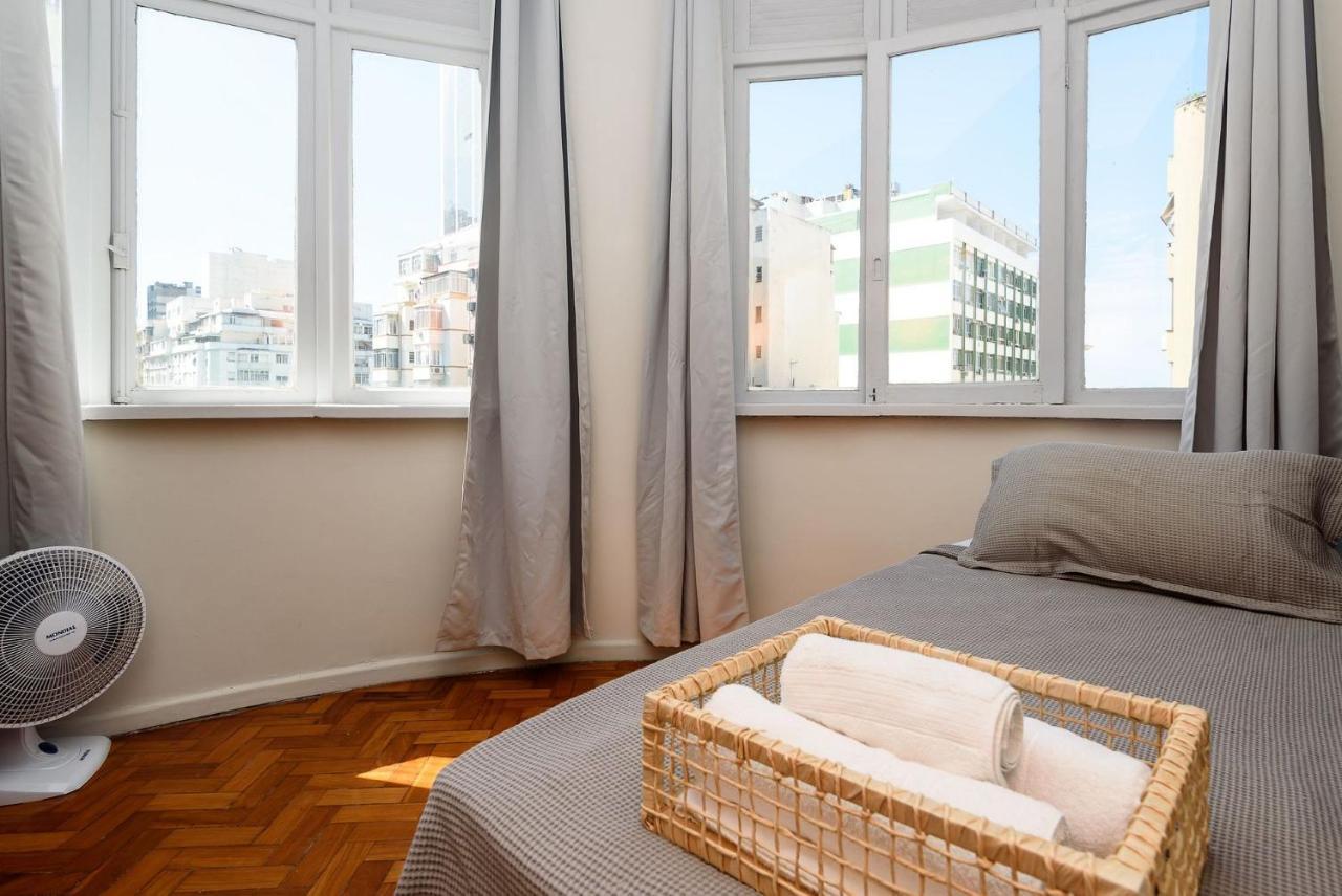 2 Quartos Em Copacabana C/ Vista-Mar | Pj 135/808 Rio de Janeiro Eksteriør bilde