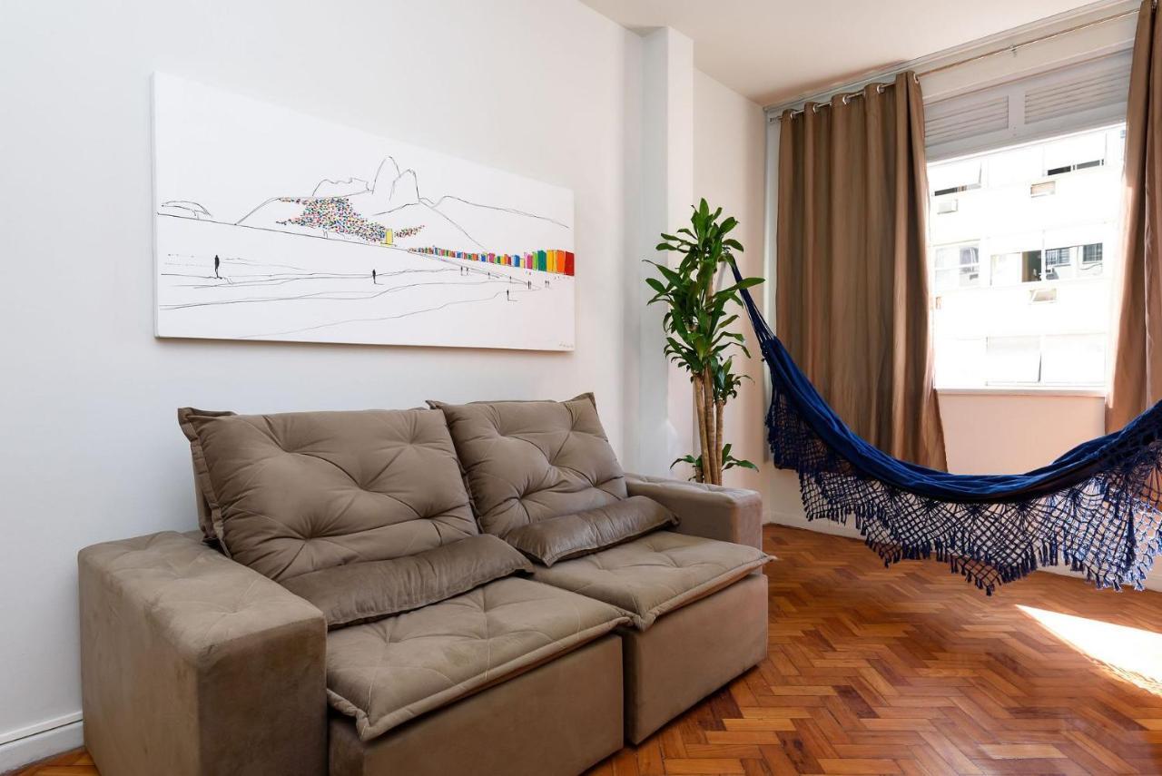 2 Quartos Em Copacabana C/ Vista-Mar | Pj 135/808 Rio de Janeiro Eksteriør bilde