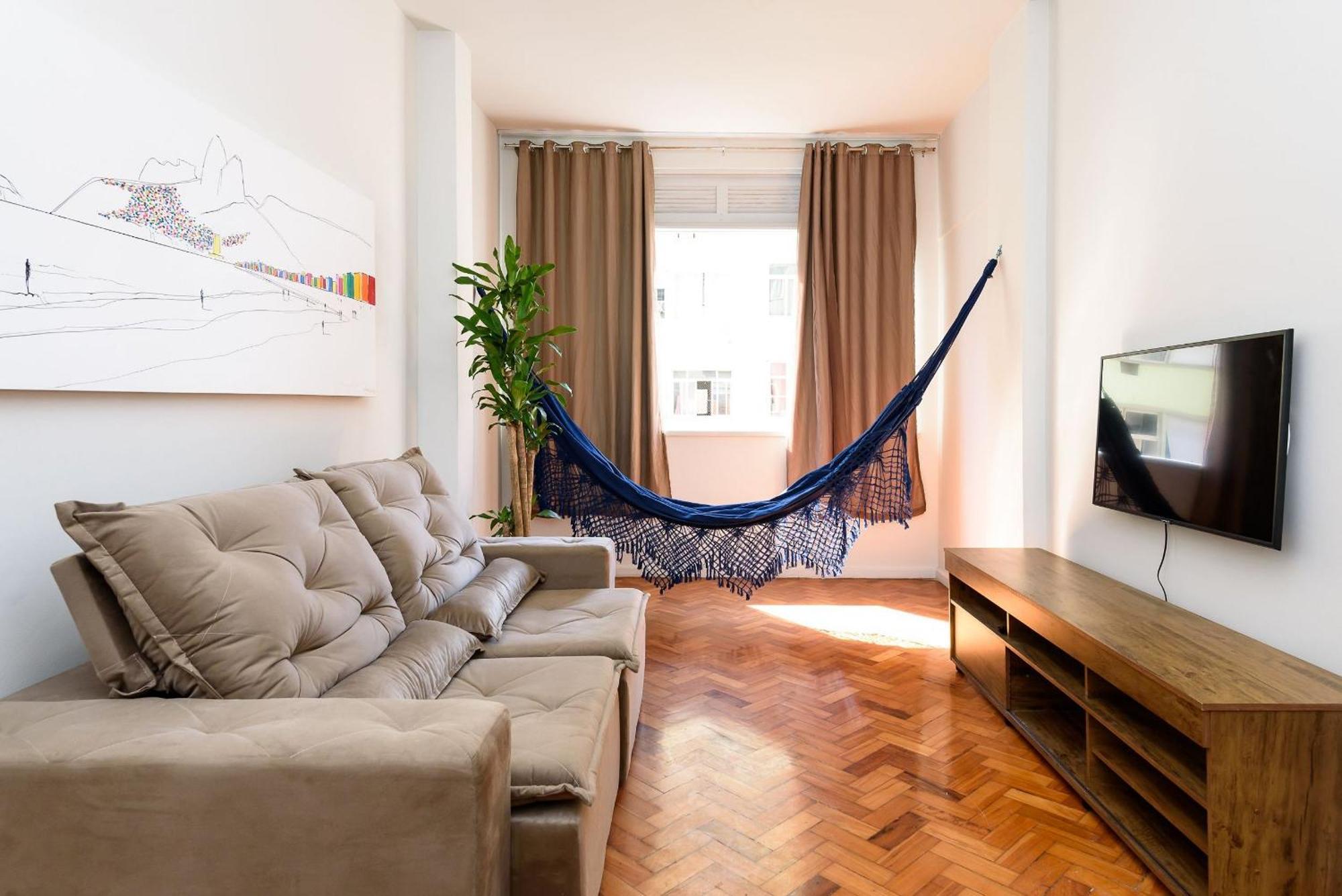 2 Quartos Em Copacabana C/ Vista-Mar | Pj 135/808 Rio de Janeiro Eksteriør bilde